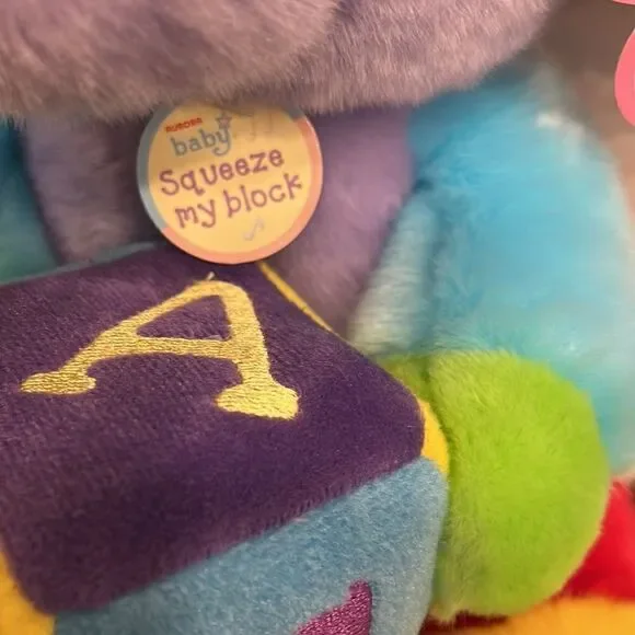 Aurora BABY Elephant Musical with Alphabet Block - Picture 6 of 7